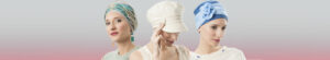 Turbans Casquettes Bandeau Cheveux Femme